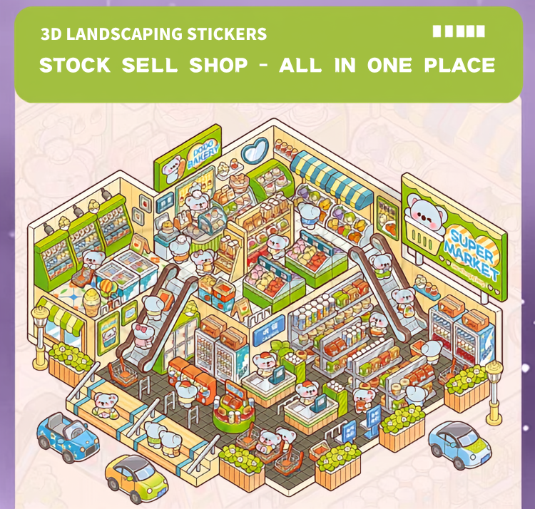 Sticker Scene Book 5.0