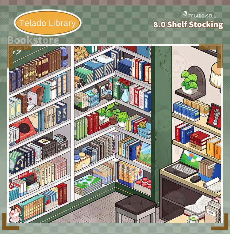 Sticker Scene Book 8.0 - Shelf Stocking Series