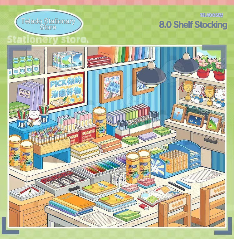 Sticker Scene Book 8.0 - Shelf Stocking Series
