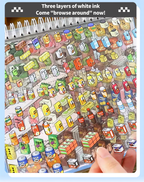 Sticker Scene Book 8.0 - Shelf Stocking Series