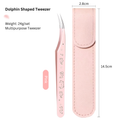 Dolphin Shaped Tweezer (Pink)