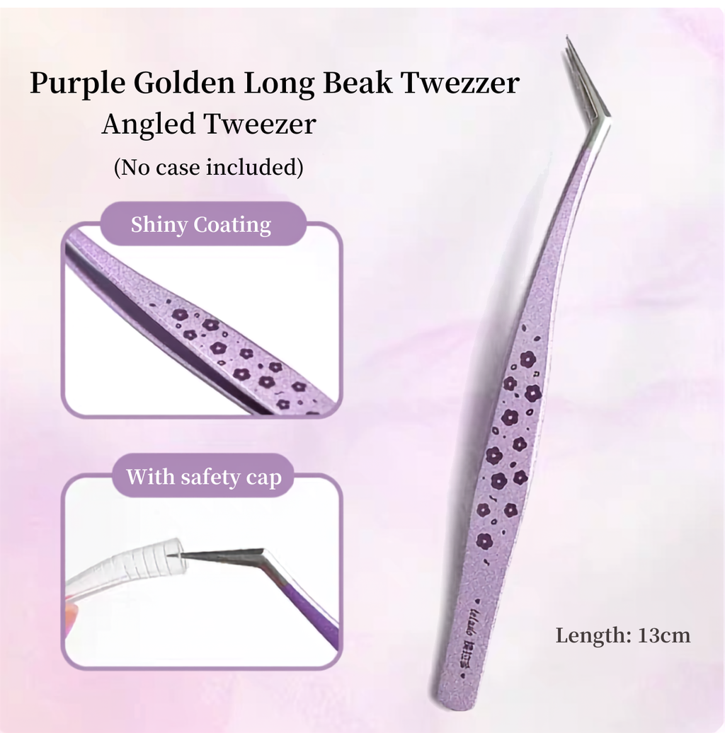 Golden Long-Beak Tweezer (Purple)