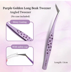 Golden Long-Beak Tweezer (Purple)
