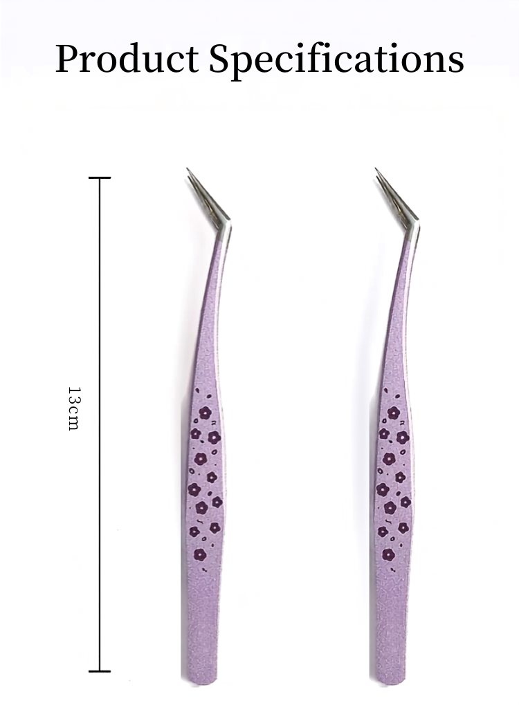 Golden Long-Beak Tweezer (Purple)